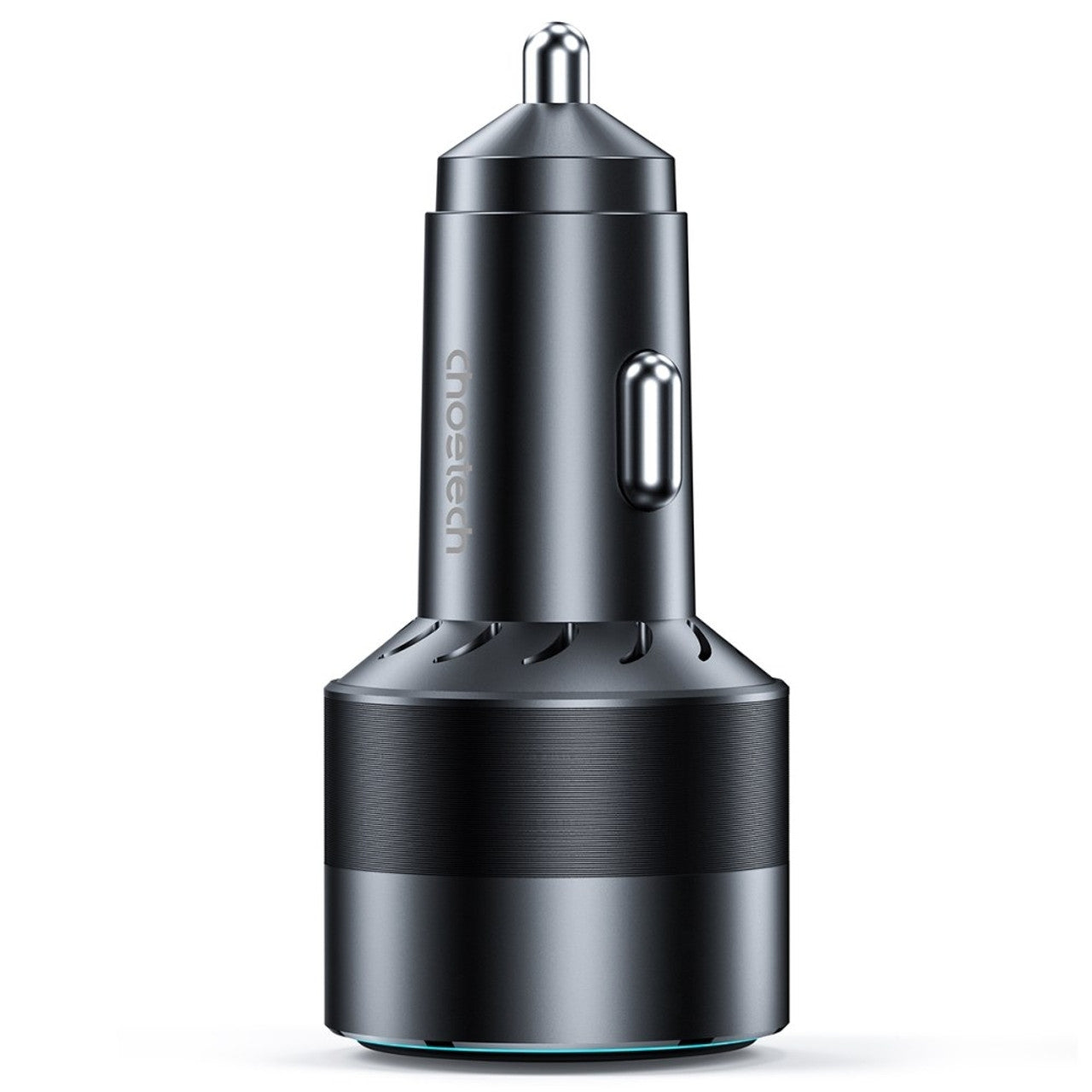 CHOETECH TC0011 130W 3-Port Fast Car Charger (Dual USB-C PD 3.0 + USB-A)