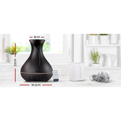 Devanti Aroma Diffuser - Dark Wood 400ml