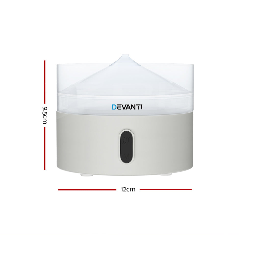 Devanti Aroma Diffuser - White 220ml