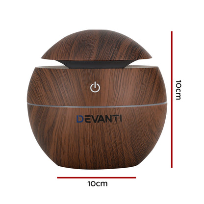 Devanti Aroma Diffuser - Dark Wood 130ml