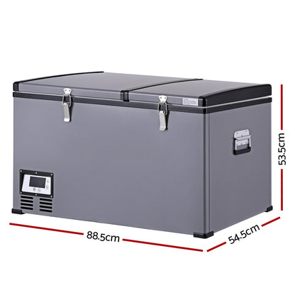 Glacio 100L Portable Camping Fridge Freezer