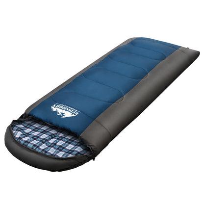 Weisshorn Thermal Sleeping Bag - Single, Blue, Rated for Camping and Hiking, -20°C