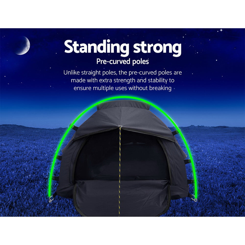 Weisshorn Single Biker Camping Swag Tent