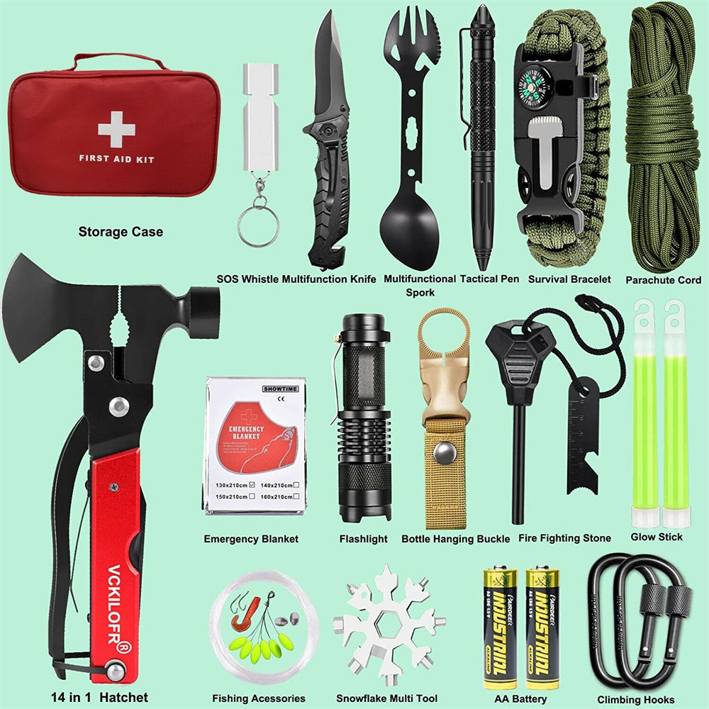 32 In 1 Emergency Survival Equipment Kit