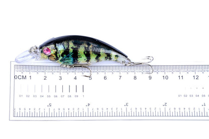 4 x 7.5cm Popper Crank Fishing Lures