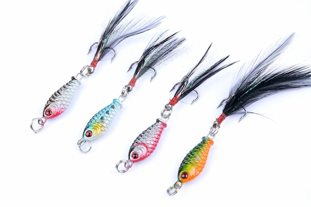 4 x 6g Spinner Spoon Lures