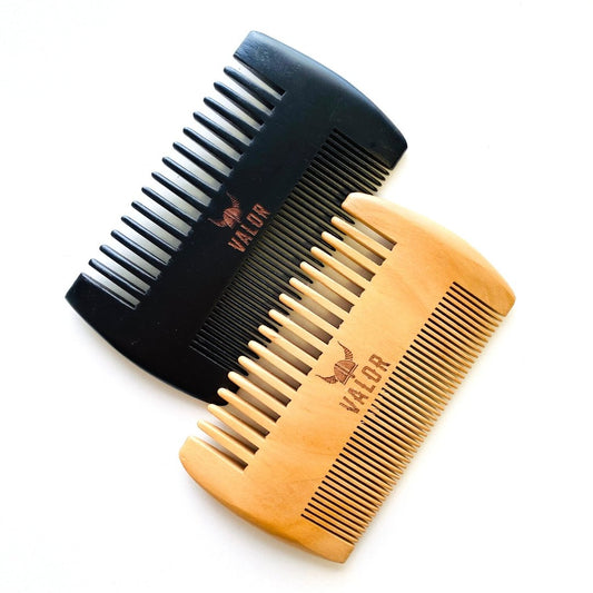 VALOR Wooden Beard Comb